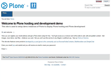 Tablet Screenshot of plonehostingdemo.nidelven-it.no